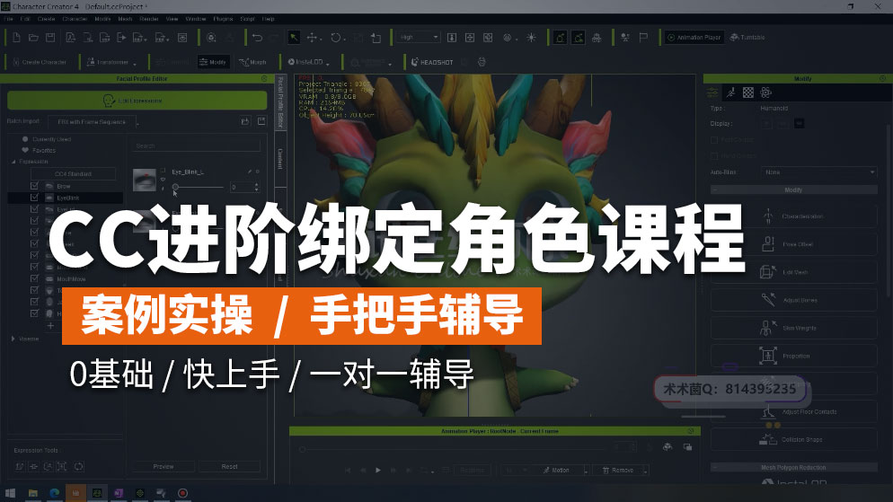 3D_CC进阶绑定课程